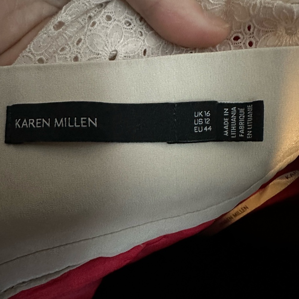 Karen Millen pink Sleeveless Dress size 12 - Picture 2 of 7
